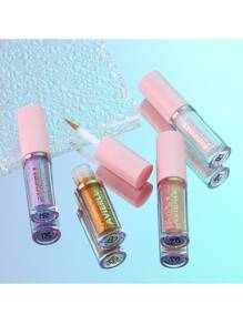 AVIERLL 1 pieza Lápiz delineador de ojos con brillo, 10 colores, delineador de ojos con brillo duradero y resistente al agua, fácil de aplicar, a prueba de manchas, de secado rápido, maquillaje de ojos de larga duración (Color #7) - Delineador líquido 07# - Ver 10