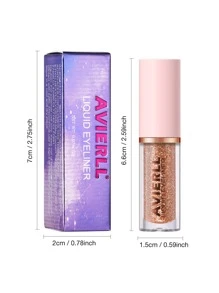 AVIERLL 1 pieza Lápiz delineador de ojos con brillo, 10 colores, delineador de ojos con brillo duradero y resistente al agua, fácil de aplicar, a prueba de manchas, de secado rápido, maquillaje de ojos de larga duración (Color #7) - Delineador líquido 07# - Ver 11