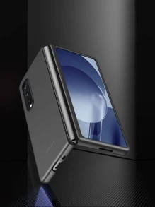 字母圖案手機殼 - 黑色 - 查看 2