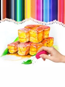 18入組/套可消除顏色鉛筆 - 彩色 - 查看 3