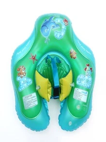 Children Baby Swim Ring 6 Months-3 Years Inflatable Swimming Ring Baby Floating Bathing Tube - Green - View 5