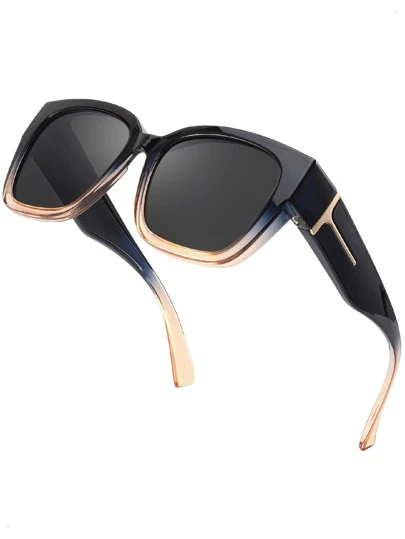 Clip-On Fashion Sunglasses, Uv400 Protection For Men And Women, Suitable For Driving And Outdoor Activities Sunglasses Beach Sun Glasses Beach Accessories For Women Sun Glasses Sunglasses Shades Basics And Suit For Sweater Jeans Sweatpants Hoodie Jackets Dress And Long Sleeve Shirt Fashionable Shade Elegant Outfit Family Outings Travel Vacation Holiday For Summer Beach Vacation,Outdoor,Travel