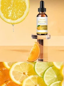 保濕臉部精華,1入組美白滋養面部精華維生素C保濕精華美白和保濕面部皮膚護理產品