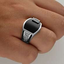 1pc alloy men fashion ring