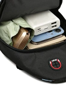 女士胸包，时尚新款牛津布单肩斜挎包，印花胸包斜挎包 - 彩色 - 查看 6