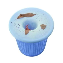 10pcs Easy Install Net Nylon Pool Skimmer Socks For Filter Storage Baskets Reusable - trắng - Xem 6
