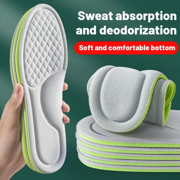 1Pair Sport Insoles For Shoes 5D Massage Soft Deodorant Breathable Cushion Running Insoles For Feet Men Women Insoles, Shoes And Boots Accessories Boy Valentine Heart Women's Valentine