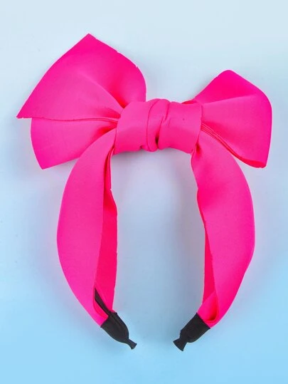 1pc Women's Big Bow Headband, Suitable For Party And Daily Use,Hairband,Hair Hoop Headbands ,Gifts Hair Accessories Head Accessories