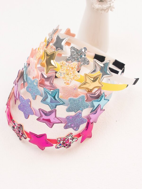 sets of shiny green onion powder PU spring light color series little