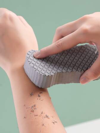 1pc Children's Bath Sponge For Gentle Exfoliation Of Adult And Baby Skin, Without Hurting The Skin Home Bathroom Decor Fall Decor Back To School