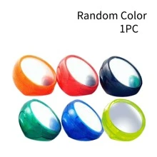 Office Supplies Cubicle Personal Safety Computer Rearview Mirror Random Color - 彩色 - 查看 1