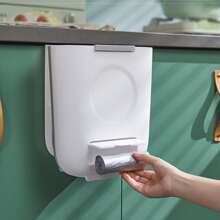 1 Miếng Gấp lại Tủ Cửa Treo thùng rác - trắng - Xem 1