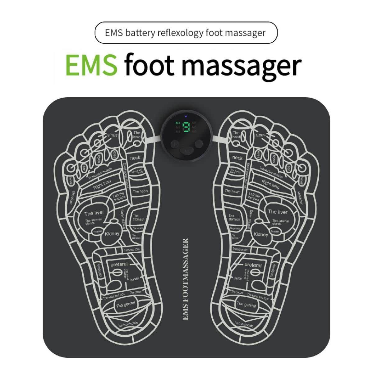 Health Helper Best Gift Feet Muscle Stimulator Foot acupuncture EMS Foot Massager Massage Mat Electric Ems Foot Massager