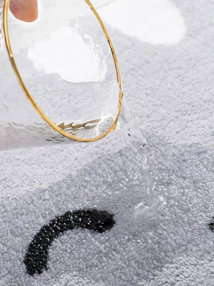 1pc Grey Cat Cute Rug, Bathroom Non-Slip Floor Mat, Cartoon Washable Doormat For Bedroom/Living Room Home Bathroom Decor Floor Carpet Outdoor Rug Door Mat Fall Decor Bathroom Accessories Back To School Entryway Decor