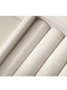 1入組方形首飾盒,便攜珠寶收納盒收納盒帶多種隔間,適用於耳環,項鍊,環,女士首飾盒,家庭或者旅行收納,戒指盤,黑色 - 黑色 - 查看 7