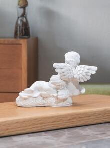 1 pieza Decoración del hogar Portavelas en forma de ángel estilo europeo romántico - Multicolor - Ver 3