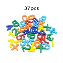 1 Miếng Hỗn hợp ngẫu nhiên Màu sắc Giáo dục sớm Câu đố Học tập Văn phòng phẩm 37 chiếc Nhựa Từ tính Biểu tượng Bộ , Đối với Trường mẫu giáo , Trường học Giảng bài , , Nhà  Đồ trang trí , Bảng trắng - Nhiều màu - Xem 2