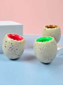 1 件/4 件随机颜色挤压恐龙蛋杯通风玩具，恐龙杯挤压玩具恶作剧礼物，橡胶玩具，玩具和游戏，儿童户外玩具，Tpr，橡胶玩具，儿童益智玩具，婴儿玩具，夏季玩具，9 岁女孩玩具 - 彩色 - 查看 5