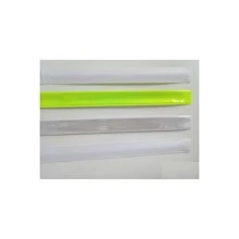 粉色反光手環,可折疊手臂帶,pvc反光手鐲,夜間循環反光手環,跑步反光褲禮物 - 粉色 - 查看 3