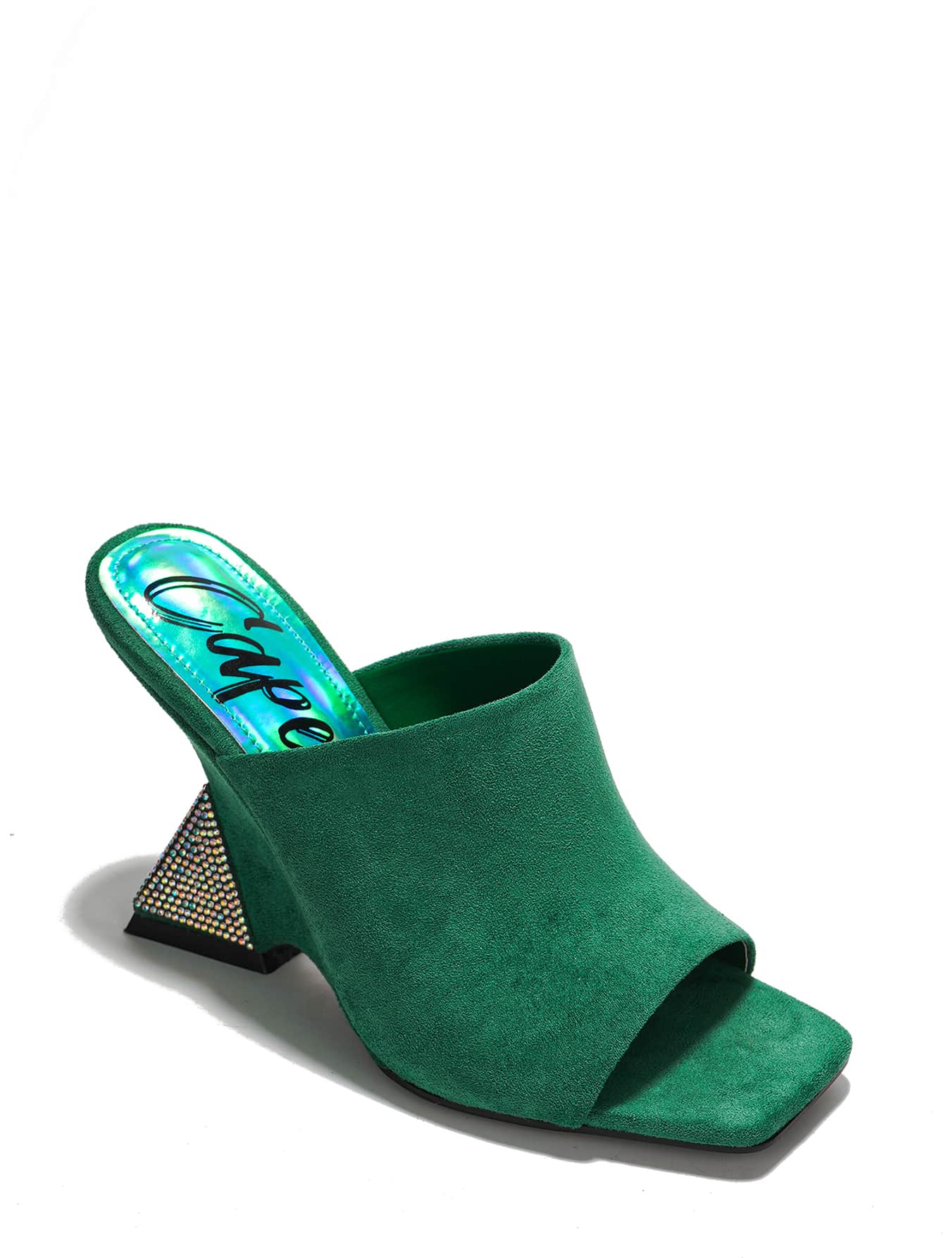 Cuñas y plataformas de mujer - Verde - Ver 1