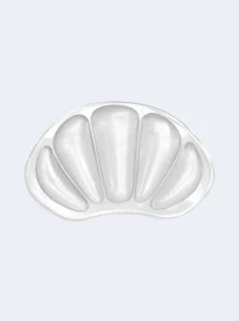 1pair Clear Heel Protection Pads, Shell Design Silicone Comfortable Fashion Accessories For Shoes - Clear - View 8