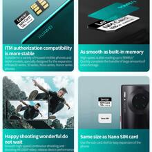 Lexar NM卡原裝NCARD記憶卡128GB 256GB 512GB，與華為Mate 60Pro + P30 P40 P50 Nova5 Enjoy / Honor / MatePad Pro手機兼容 - 黑與白 - 查看 2