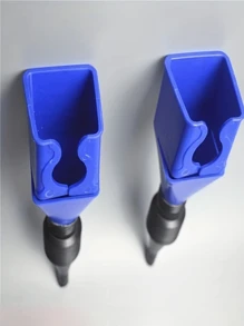 1pc Portable Car Oil Pouring Funnel - Blue - View 8