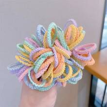 50pcs Girls' Hair Ties - Multicolor - View 2