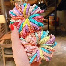 50pcs Girls' Hair Ties - Multicolor - View 3