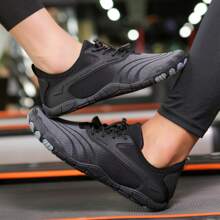 新品到貨戶外赤腳水徒步旅行鞋,防滑游泳健身騎術攀登五指鞋 - 黑色 - 查看 6