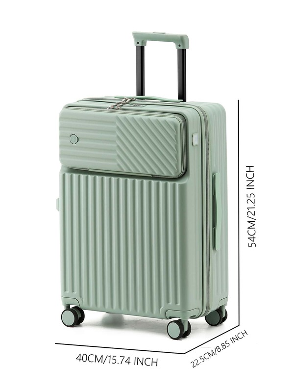 Travel MultiPurpose Luggage Case, 360° Swivel Wheels With USB Port