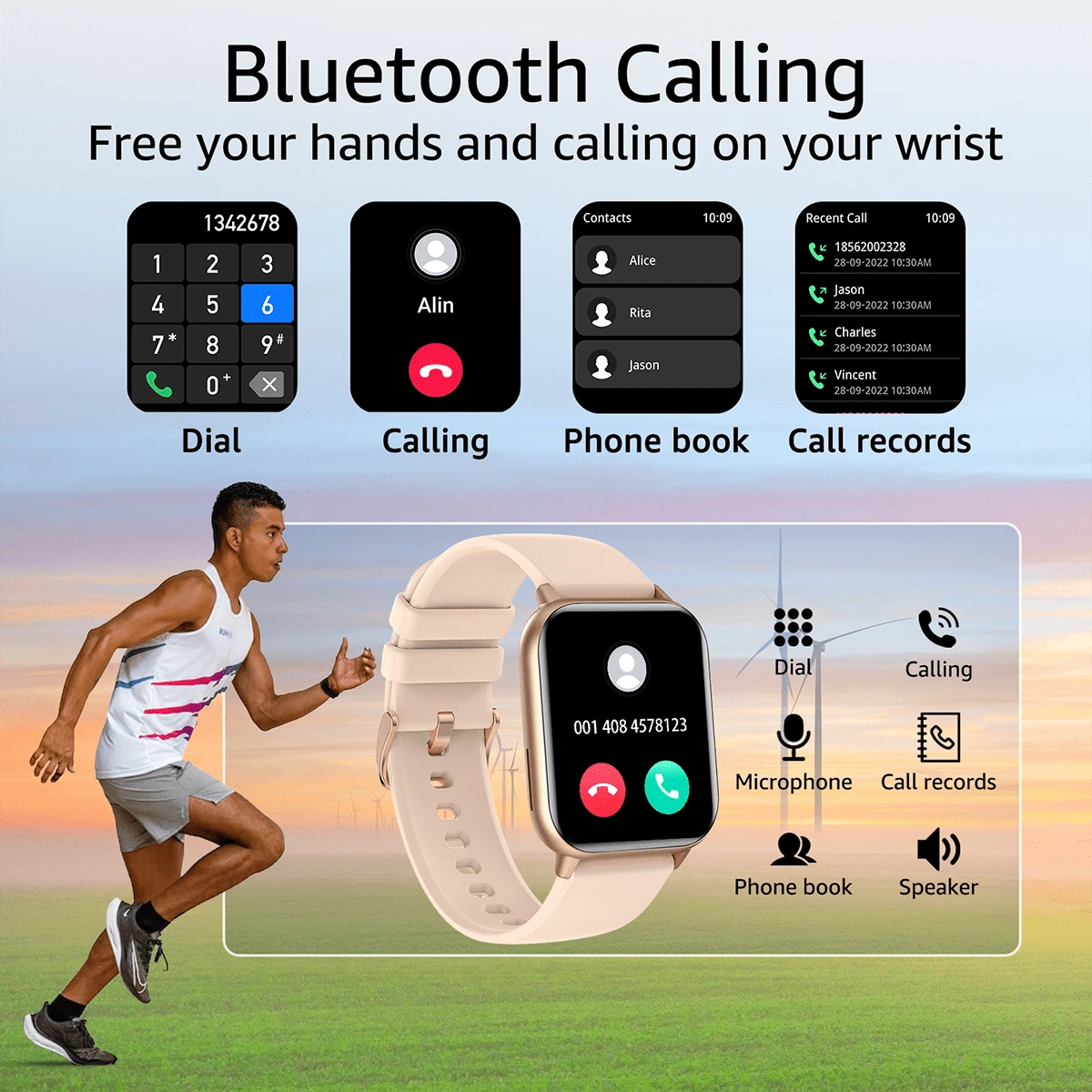 DXPICR Smart Watch (Answer/Make Call)Smart Watch for Women Men 2023