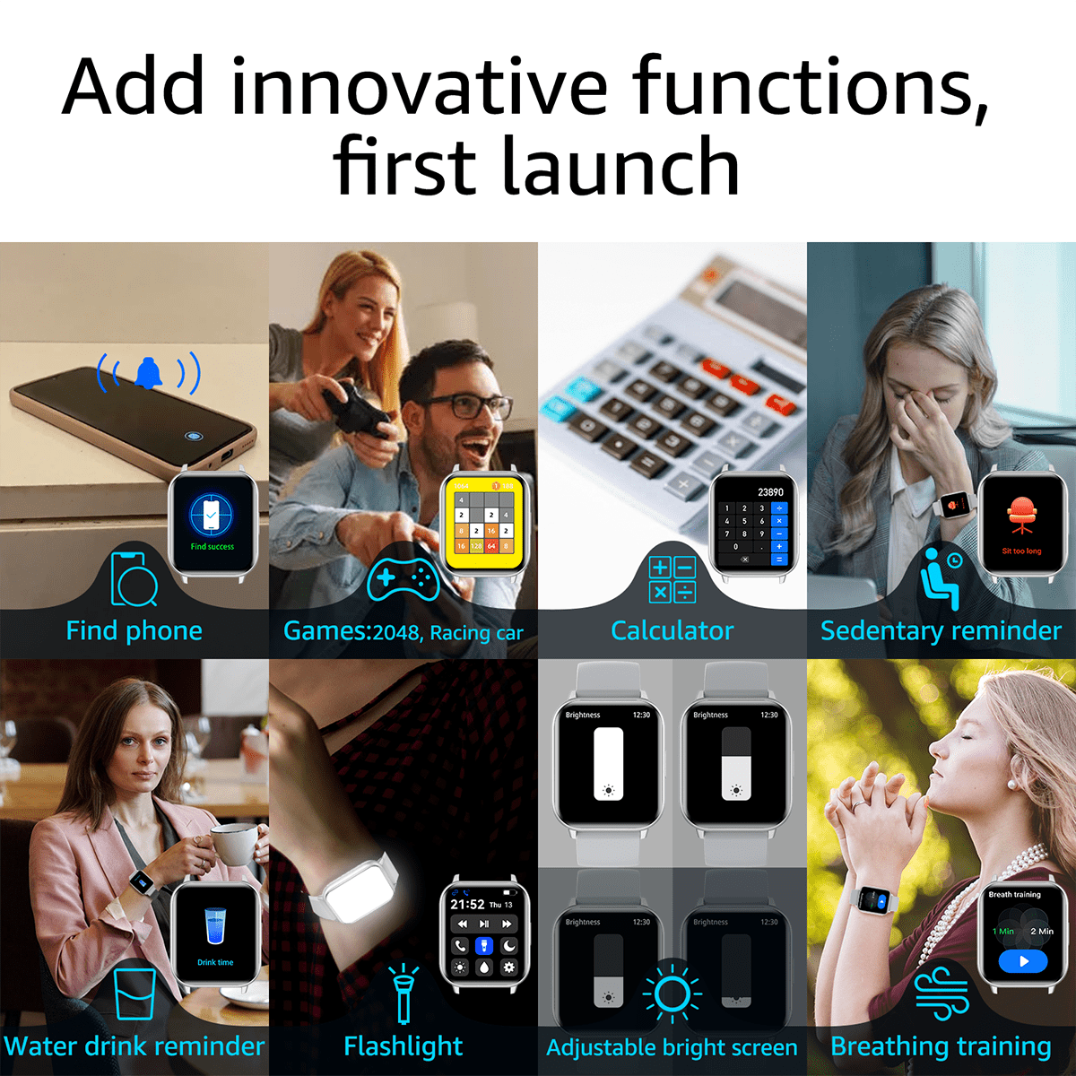 DXPICR Smart Watch (Answer/Make Call)Smart Watch for Women Men 2023