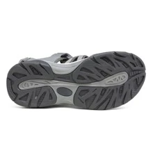 Men's Sandals, Closed Toe Athletic Sport Sandals, Mens Summer Shoes, Lightweight Trail Walking Flat Sandals For Beach Sport Outing - Xám - Xem 8