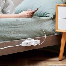 1 pieza Enchufe fijación Dispositivo con Organizador de cables 2 en 1 diseño enchufe Tablero montado en la pared Cable gestión sistema sin perforación