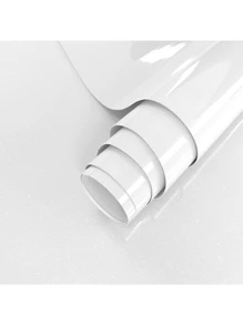 大理石仿紋聯絡紙,珍珠大理石壁紙,自粘壁紙,防水,易拆卸的自粘式膜牆面覆飾,適用於廚房檯面及浴室 - 白色 - 查看 3