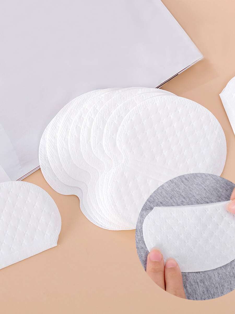 1set/20pcs Dùng một lần Nách Miếng thấm mồ hôi Đối với Mồ hôi In Mùa hè - trắng - Xem 1