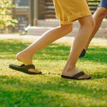 Men's Thong Flip Flops Sandals Comfortable Light Weight Beach Sandal - 紫紅色 - 查看 7
