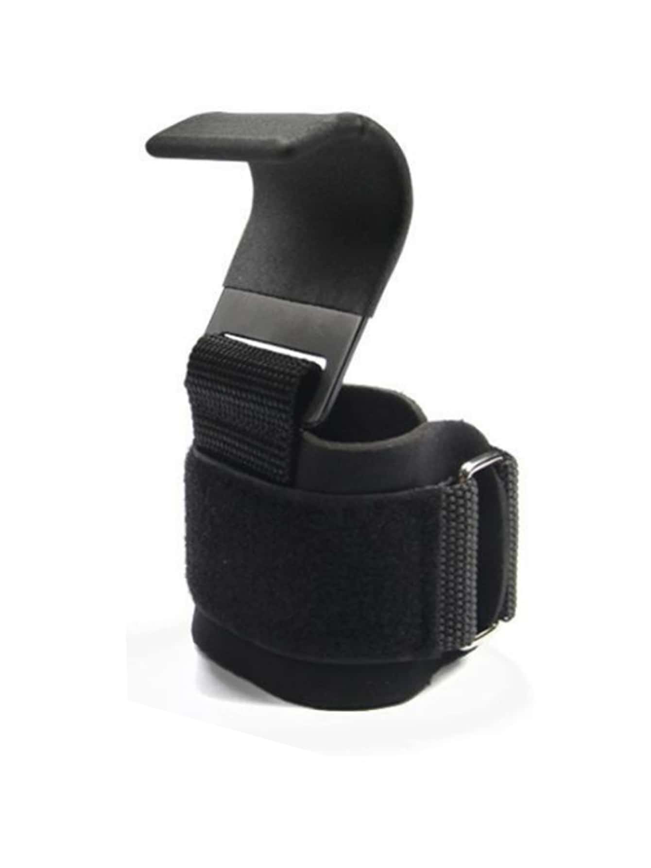 1pc Gym Bodybuilding Wrist Strap Hook For Squats, Pullups, To Reduce