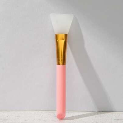 1 件矽膠面膜刷批發用於塗抹泥面膜,化妝工具帶軟頭和斜尾