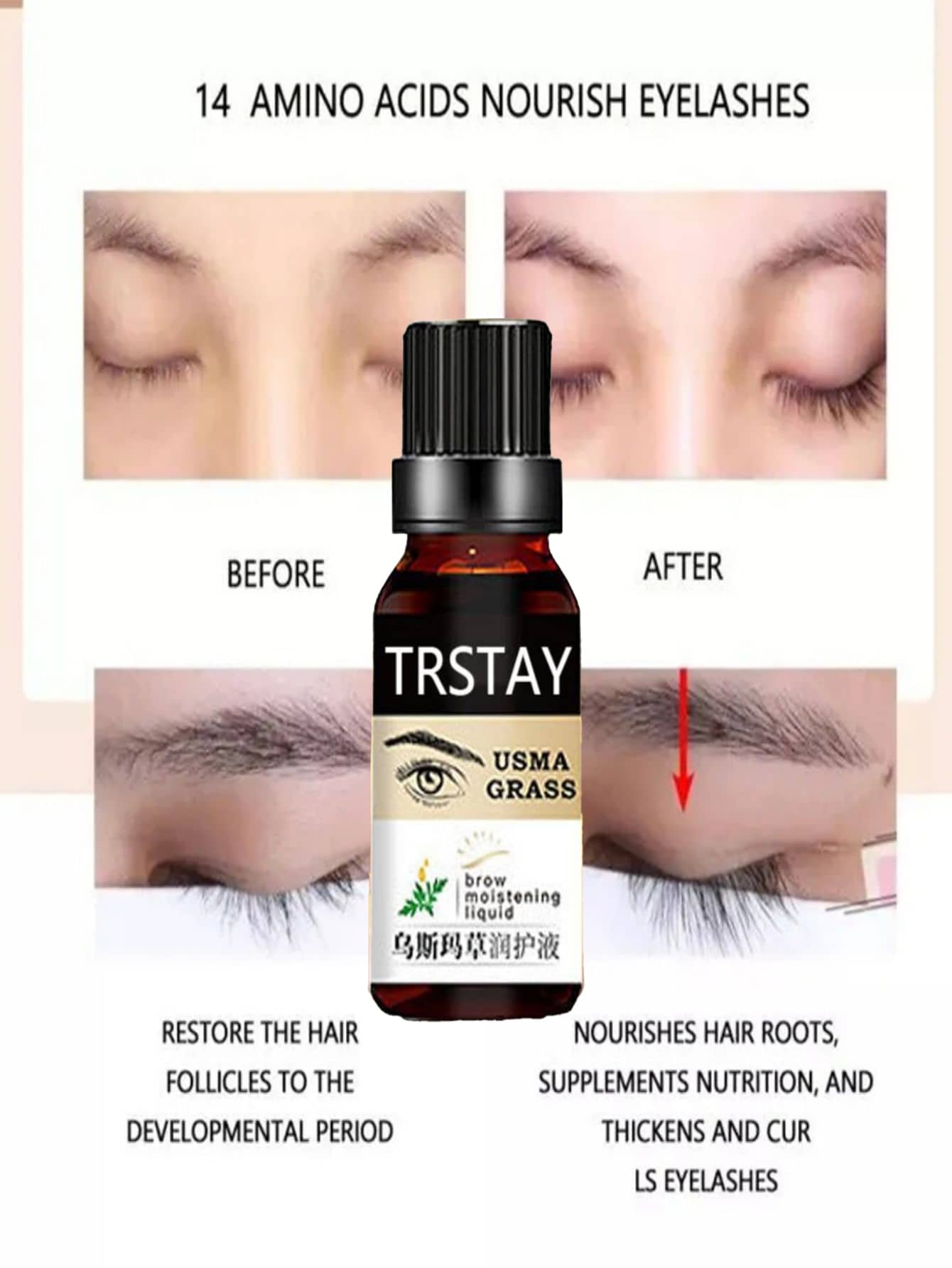 5ML/15ML/30ML/50ML/Fast Eyelashes Growth Treatments Liquid Serum