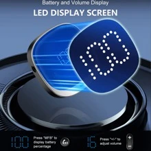 具有 5.0 Aux 輸出的汽車發射器和家庭音訊接收器和耳機接收器和發射器 - 黑色 - 查看 3