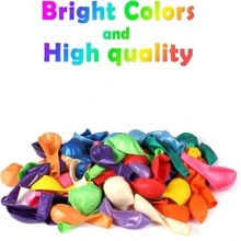 10 quả bóng bay cao su 12 inch và bóng bay nhiều màu dùng để trang trí tiệc sinh nhật kỷ niệm ngày cưới - Hoa hồng vàng - Xem 3