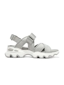 Women's Sandals, Platform Shoes, Breathable And Comfortable, Wearable Sandals Cali 119710-Ofwt - Grey - View 5