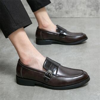 Men's Fashionable Loafers, Casual And Convenient Penny Shoes
