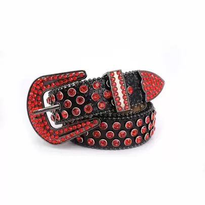 Ceinture décorée de strass pour hommes, pour fête, école, Halloween, été, école, décontracté, affaires, petit ami, mari, père, cadeau pour hommes, port quotidien, mode, adolescent, extérieur, vacances, athlétique, voyage, rue, bohème, automne vintage, automne, accessoires d'automne-hiver, convient aux adolescents, jeunes, hommes, décontracté, extérieur, athlétique, vacances, cadeaux de remise des diplômes, anniversaire, port quotidien