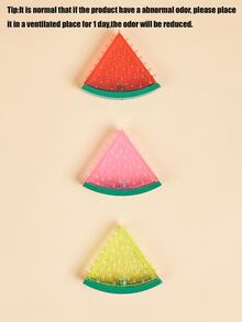 1入組隨機注水西瓜形寵物咬咬玩具 - 彩色 - 查看 5