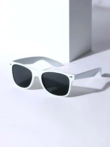 1入五角星效果光源繞射煙火派對眼鏡,觀看煙火表演和聖誕音樂節裝飾,時尚自拍眼鏡 - 白色 - 查看 4