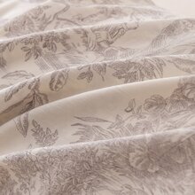 1入組親膚雙枕套 - 黑與白 - 查看 4