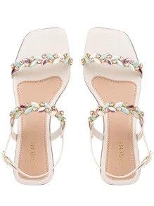 ZATURE STORES Women Flat Sandals - trắng - Xem 6